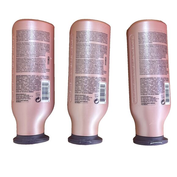 LOT of 3 x Pureology Pure Volume Conditioner Fine Color Treated Hair  8.5 fl oz - Picture 4 of 4